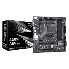 Asrock b450m pro4 r2.0 90-mxb8f0-a0uayz alaplap