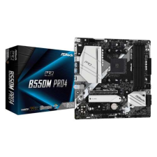 Asrock B550M Pro4 AMD B550 AM4 foglalat Micro ATX alaplap