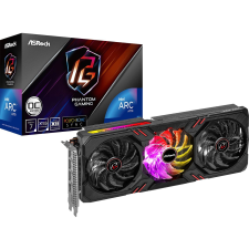 Asrock intel arc a770 phantom gaming 16gb oc 90-ga4kzz-00uanf videókártya