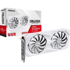 Asrock VGA ASRock Radeon RX 6600 8GB Challenger White (90-GA4UZZ-00UANF) videókártya