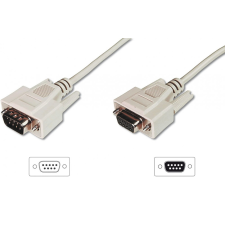 Assmann Datatransfer extension cable, D-Sub9 (AK-610203-100-E) kábel és adapter