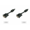 Assmann DVI connection cable DVI(24+1) M/M DVI-D (Dual Link) (24+1) 2m Black AK-320101-020-S