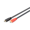 Assmann HDMI High Speed connection cable, type A, w/ amp.