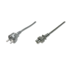  Assmann Power Cord, CEE 7/7 (Typ-F) - C5 0,75m Black