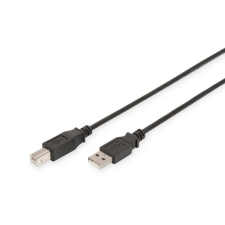 Assmann USB2.0 connection cable type A - B M/M 5m Black kábel és adapter