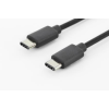 Assmann USB-C 3.0 összekötõ kábel 1.8m - Fekete