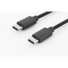 Assmann USB-C 3.0 összekötõ kábel 1.8m - Fekete kábel és adapter