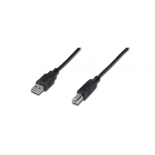 Assmann USB connection cable, type A - B kábel és adapter