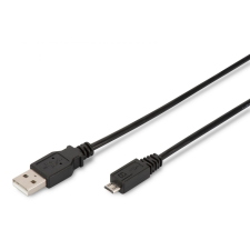 Assmann usb connection cable, type  a - micro b kábel és adapter