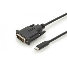 Assmann USB Type-C adapter cable, Type-C to DVI kábel és adapter