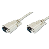 Assmann vga monitor connection cable, hd15 1,8m beige ak-310100-018-e