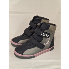 Asso bélelt vízálló téli csizma Asso-TEX (25-30 méretben) L-TEX-003-04 (29)