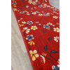 associatedweavers BLOSSOM virágos futószőnyeg, piros, 67cm széles