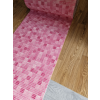 associatedweavers Csúszásmentes fürdőszobai futószőnyeg tekercs, kádkilépő, pink, 65cm széles