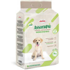 AssorbiPiu Eco biológiailag lebomló kutyapelenka - 60x90 (10 db) kutyafelszerelés