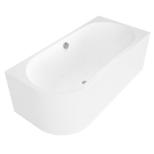  Asszimetrikus kád Polysan VIVA R MONOLITH 75x170 cm akrilát jobb 78119M kád, zuhanykabin