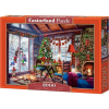 astar Castorland 2000 db-os Puzzle - Karácsonyi Házikó (C-200962) (5904438200962)