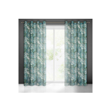 Aster mintás dekor függöny Kék/zöld 140x250 cm lakástextília