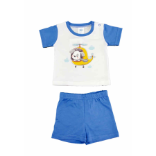 Asti 2 részes kisfiú nyári szett Helikopteres mintával babaruha szett