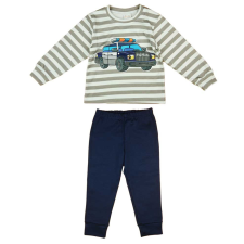 Asti 2 részes kisfiú pizsama rendőrautós mintával hálózsák, pizsama