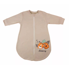 Asti ABR Hosszú ujjú vékony pamut hálózsák (1 TOG) - Barna - Tigris (56) hálózsák, pizsama