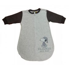 Asti ABR Hosszú ujjú vékony pamut hálózsák - Szürke - Snoopy (56) hálózsák, pizsama