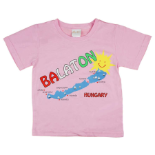 Asti Baba| gyerek feliratos "Balaton" rövid ujjú póló (méret:80-128) babapóló, ing