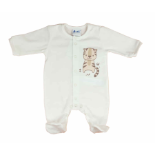 Asti Biopamut hosszú ujjú elöl patentos rugdalózó rugdalózó