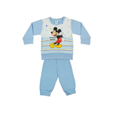 Asti Disney Mickey fiú pizsama csillaggal, csíkkal hálózsák