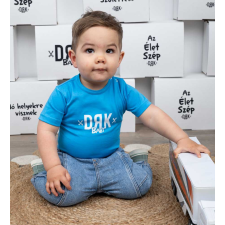 Asti Dorko DRK mintával nyomott rövid ujjú baba body kombidressz, body