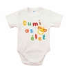 Asti Feliratos rövid ujjú baba body