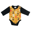 Asti Halloween mintás hosszú ujjú baba body