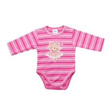 Asti Hosszú ujjú baba body - Balerina mintával kombidressz, body