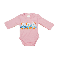 Asti Hosszú ujjú baba body bébi pingvin mintával kombidressz, body