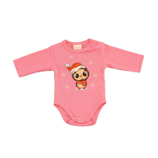 Asti Hosszú ujjú baba body karácsonyi mintával kombidressz, body