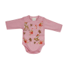 Asti Hosszú ujjú baba body karácsonyi mintával