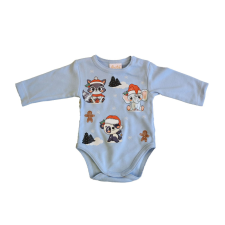 Asti Hosszú ujjú baba body karácsonyi mintával kombidressz, body