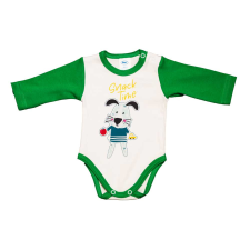 Asti Hosszú ujjú baba body Kutyus mintával kombidressz, body