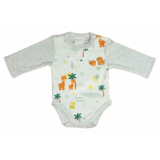 Asti Hosszú ujjú baba body Szafaris mintával kombidressz, body