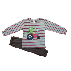 Asti Hosszú ujjú fiú pizsama - Dínós mintával