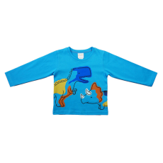 Asti Hosszú ujjú fiú póló - dinós mintával