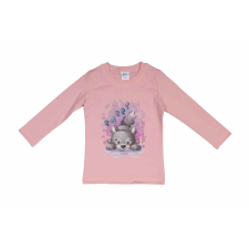 Asti Hosszú ujjú kislány póló cuki Kutyus mintával gyerek atléta, trikó