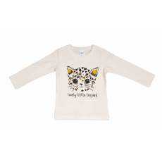 Asti Hosszú ujjú kislány póló cuki Leopárd mintával