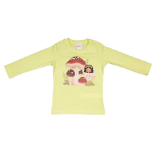 Asti Hosszú ujjú kislány póló cuki Tündér mintával gyerek atléta, trikó