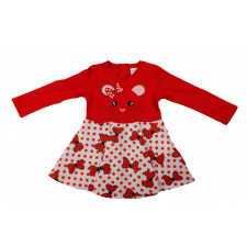 Asti Hosszú ujjú lányka ruha, kisegér mintával lányka ruha