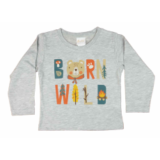 Asti Hosszú ujjú Macis kisfiú póló