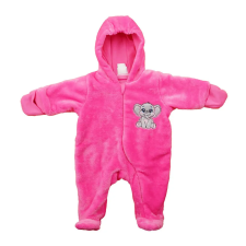 Asti Kapucnis bélelt wellsoft baba overál Elefánt mintával babakabát, overál, bundazsák