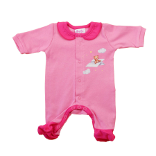 Asti Kislány rugdalózó – Maci mintával, elöl patentos rugdalózó