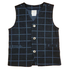 Asti Kockás kisfiú alkalmi mellény