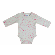Asti Mintás hosszú ujjú baba body kombidressz, body